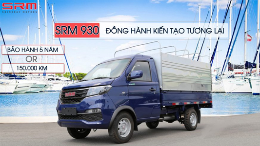 SRM 930 – Xe tải nhẹ bền bỉ trong lòng tài xế Việt