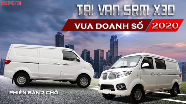 Xe tải van SRM X30 đã chinh phục khách hàng Việt như thế nào?